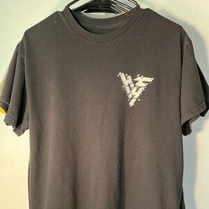 Hypland & Hunter x Hunter Collab Black Graphic Print Tee T-Shirt SZ Med